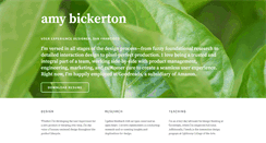 Desktop Screenshot of amybickerton.org